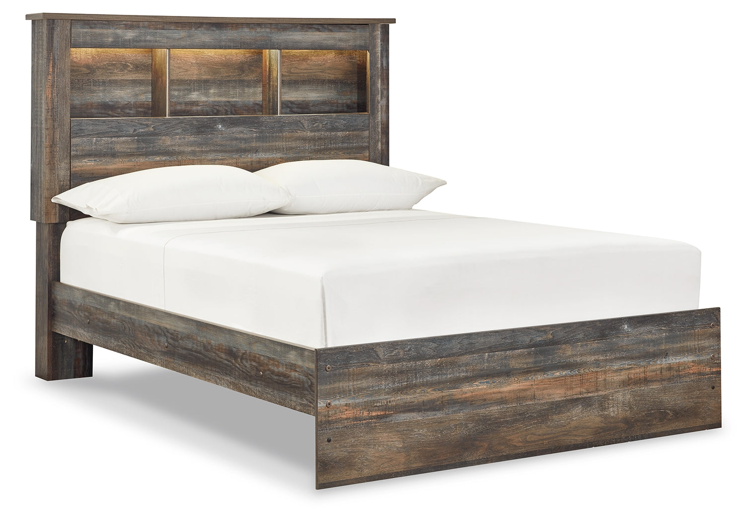 Furniture City Laplace - Ashley Furniture - Drystan Bedroom - Full Bookcase Bed / Multi - B211B46