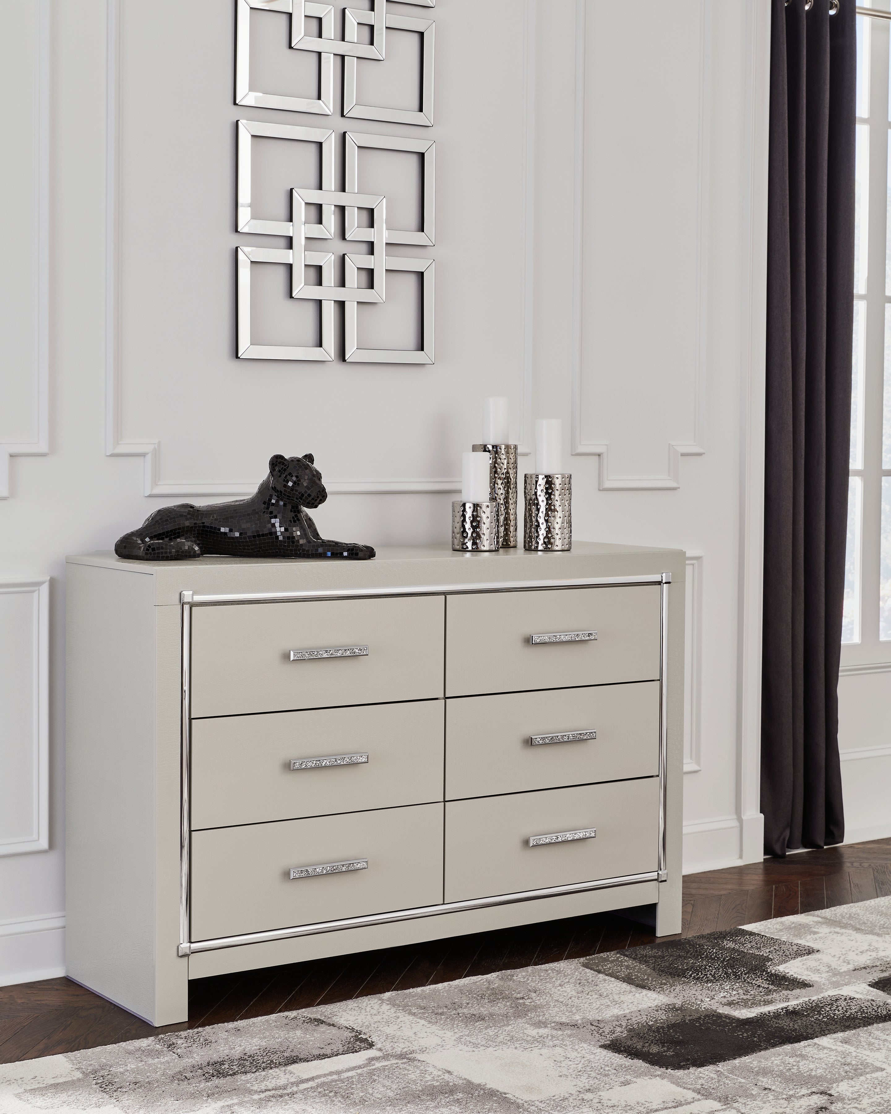 Furniture City Laplace - Ashley Furniture - Zyniden Bedroom - Six Drawer Dresser - B2114-31