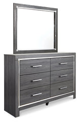 Lodanna Full Storage Bed, Dresser, Mirror, Chest and Nightstand