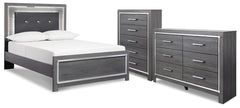 Lodanna Full Panel Bed, Dresser and Chest