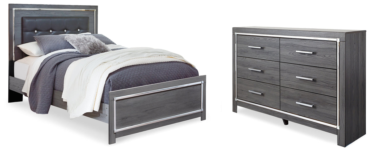 Furniture City Laplace - Ashley Furniture - Lodanna Queen Panel Bed and Dresser - Queen Panel Bed and Dresser - B214B38