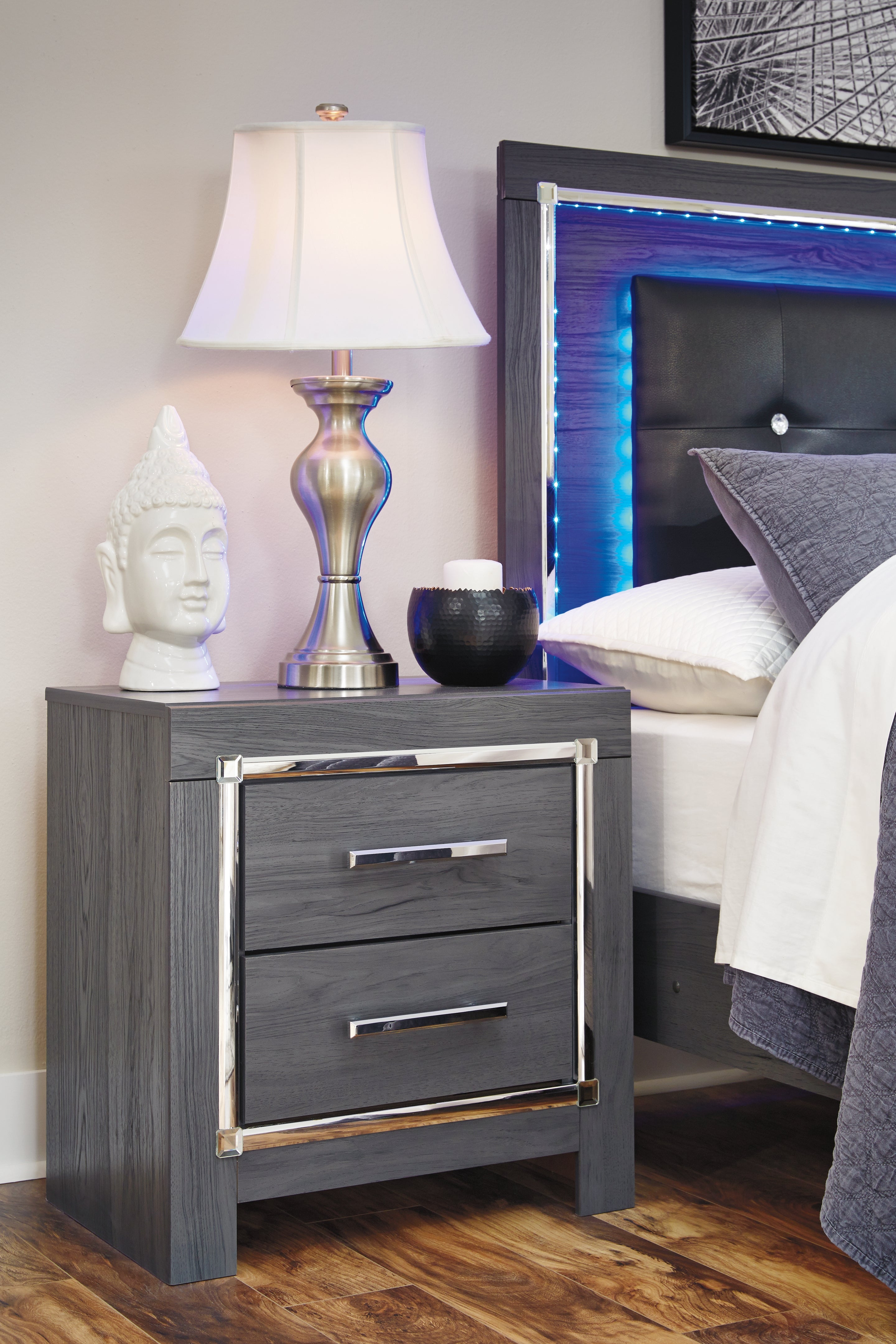 Furniture City Laplace - Ashley Furniture - Lodanna Bedroom - Two Drawer Night Stand - B214-92