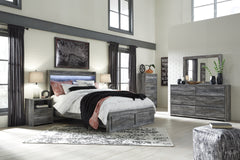 Furniture City Laplace - Ashley Furniture - Baystorm Queen Panel Storage Bed, Dresser, Mirror, Chest and 2 Nightstands - Queen Panel Storage Bed, Dresser, Mirror, Chest and 2 Nightstands - B221B57