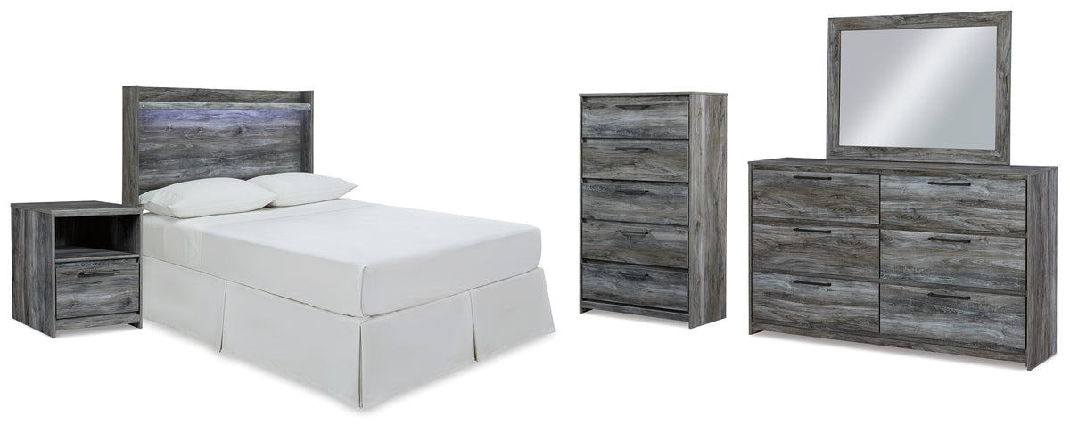 Furniture City Laplace - Ashley Furniture - Baystorm Full Panel Headboard Bed. Dresser, Mirror, Chest and Nightstand - Full Panel Headboard Bed. Dresser, Mirror, Chest and Nightstand - B221B73