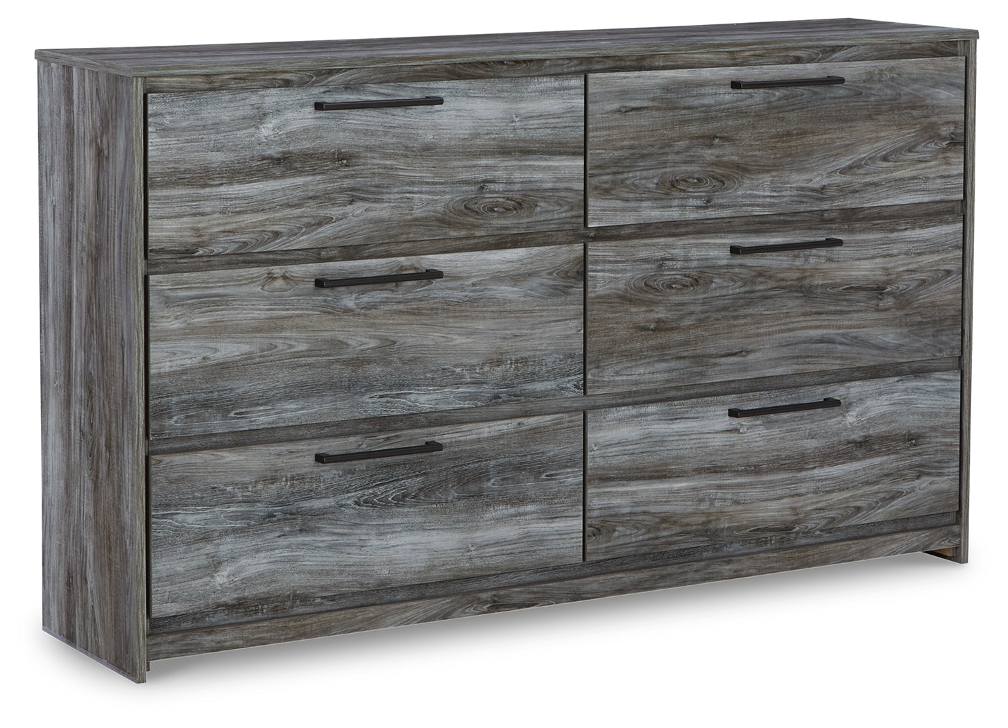 Furniture City Laplace - Ashley Furniture - Baystorm Bedroom - Six Drawer Dresser / Gray - B221-31