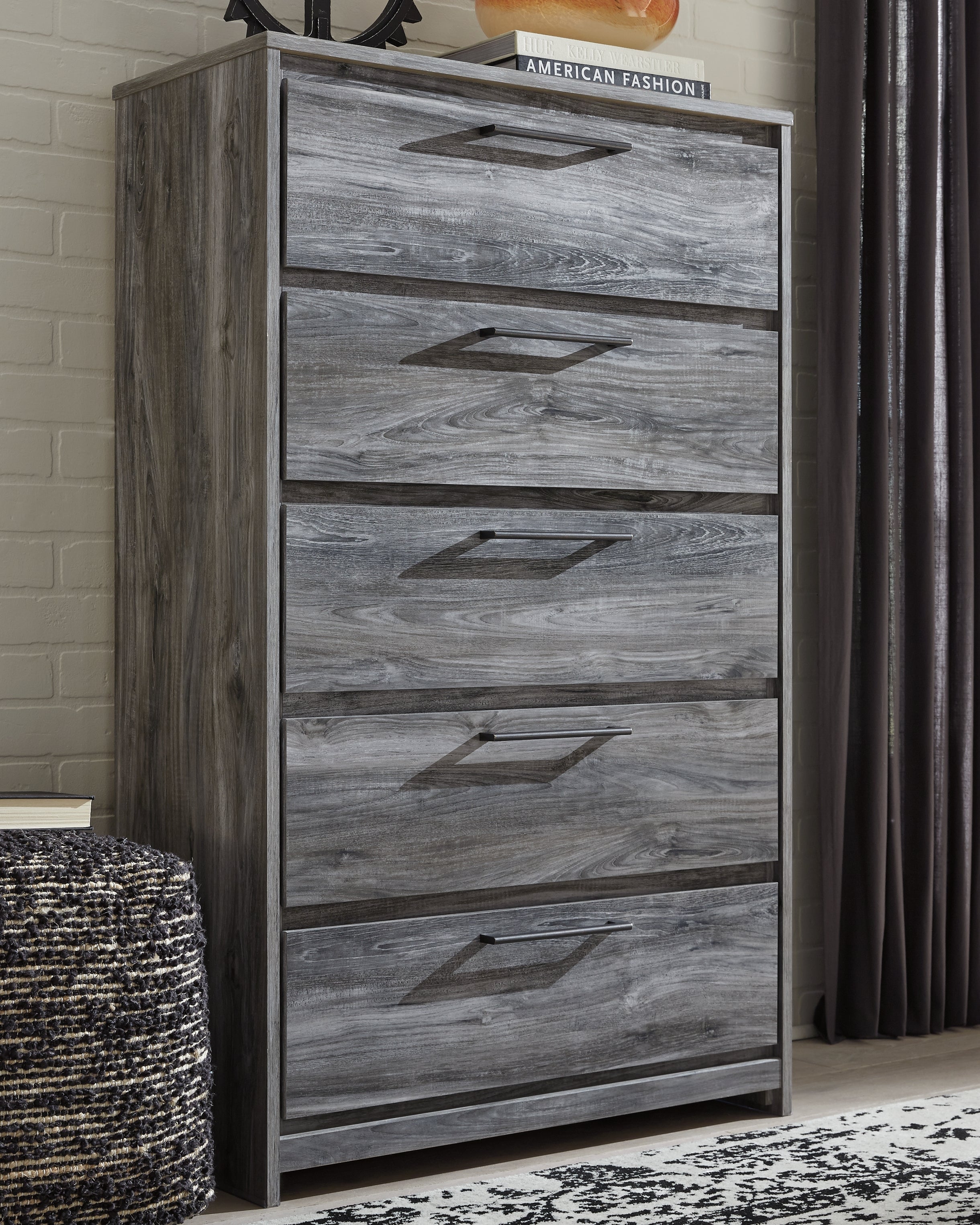 Furniture City Laplace - Ashley Furniture - Baystorm Bedroom - Five Drawer Chest - B221-46