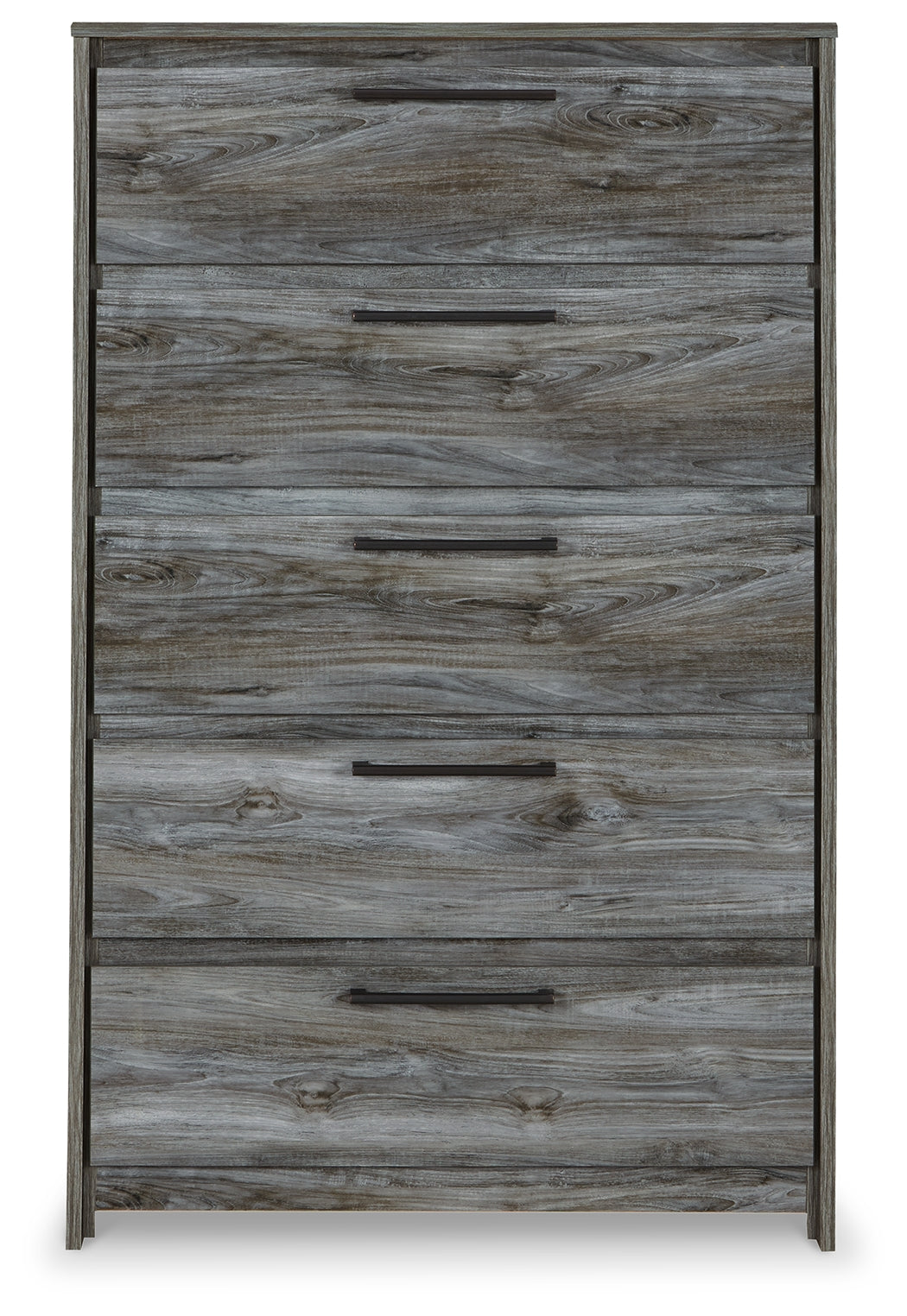 Furniture City Laplace - Ashley Furniture - Baystorm Bedroom - Five Drawer Chest / Gray - B221-46