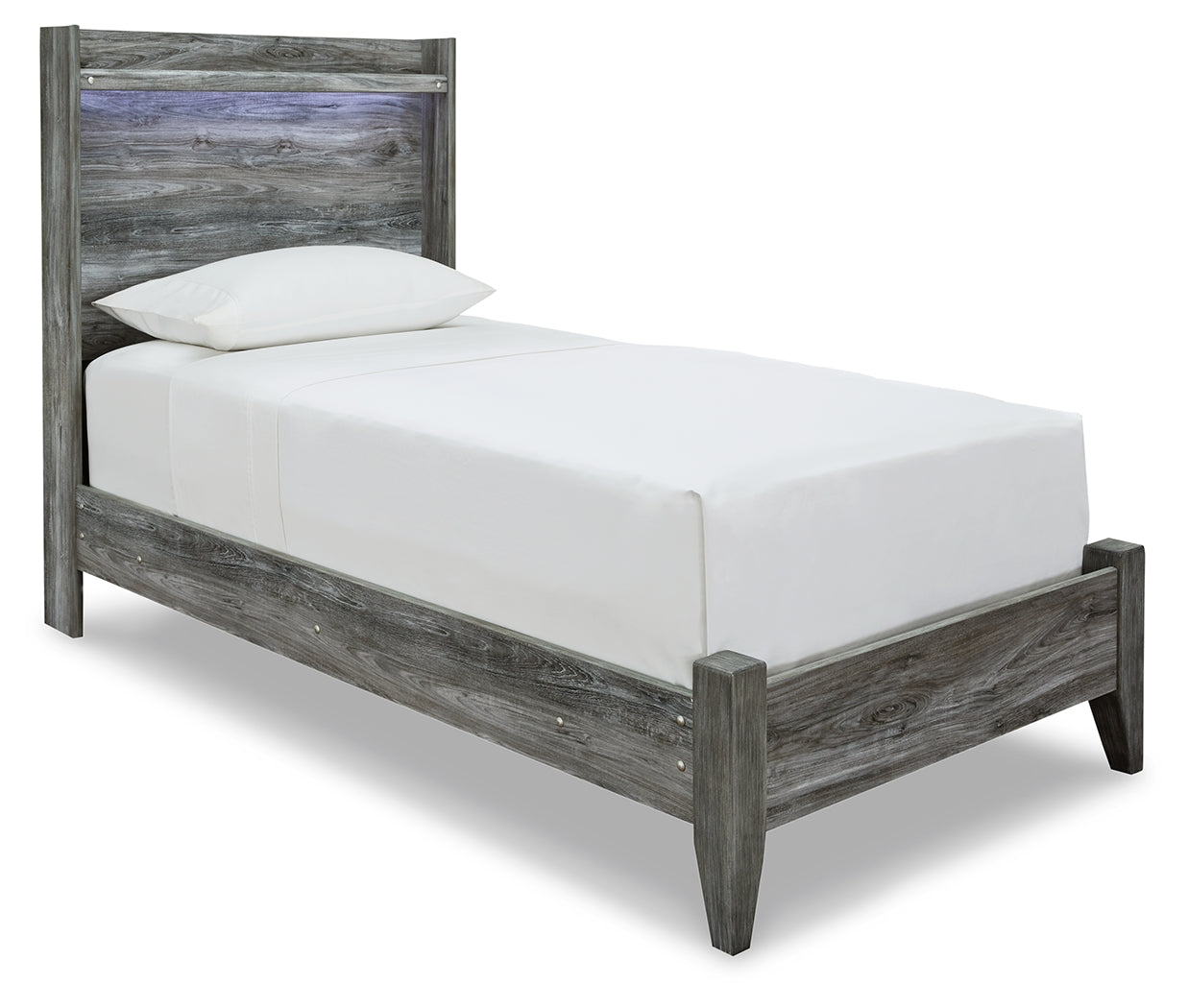 Furniture City Laplace - Ashley Furniture - Baystorm Bedroom - Twin Panel Bed / Gray - B221B20