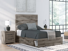 Furniture City Laplace - Ashley Furniture - Graystorm Full Panel Storage Bed - Full Panel Storage Bed - PCB2405B16