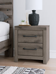 Furniture City Laplace - Ashley Furniture - Graystorm Nightstand - Two Drawer Night Stand - PCB2405-92
