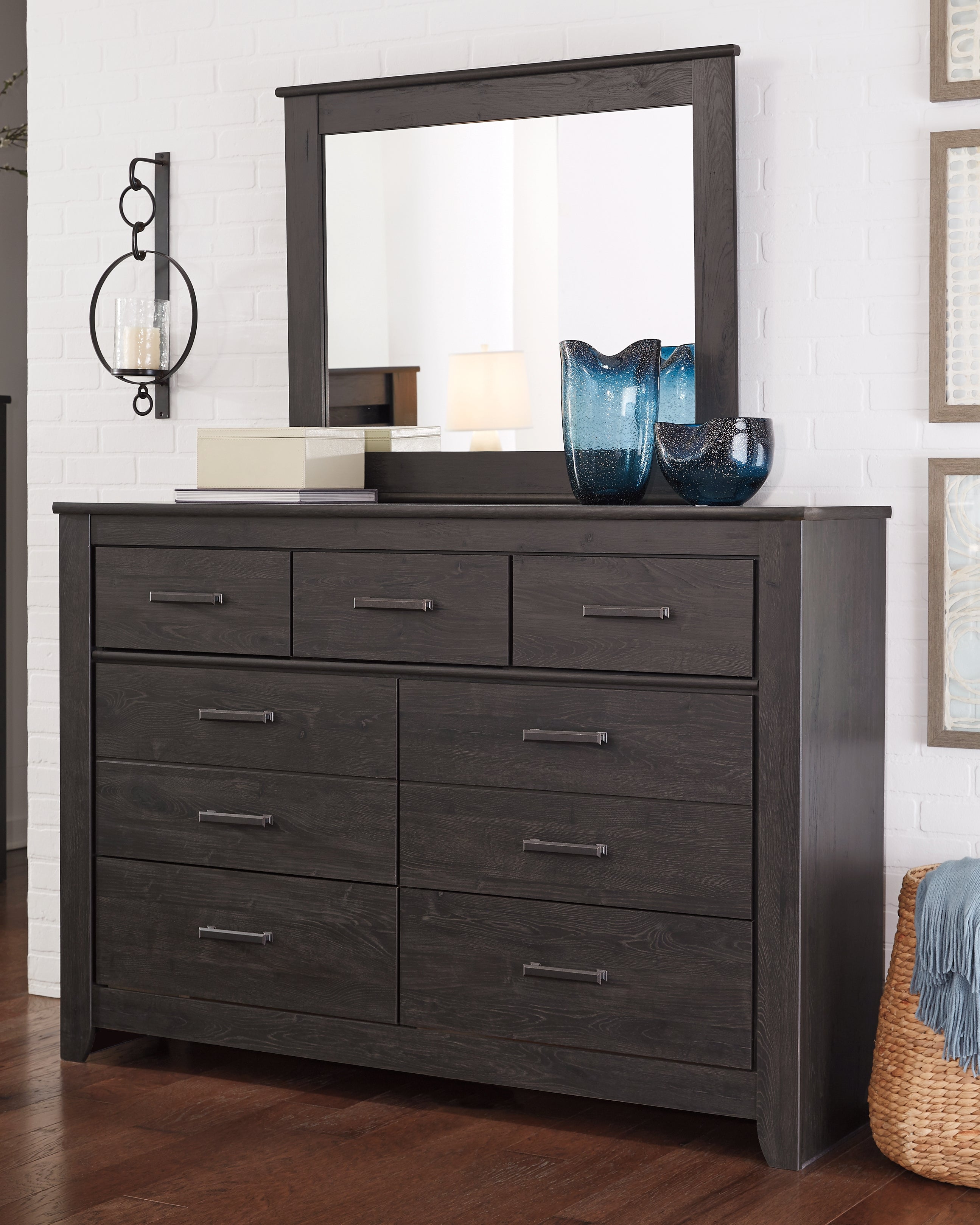 Furniture City Laplace - Ashley Furniture - Brinxton Bedroom - Dresser and Mirror - B249B1