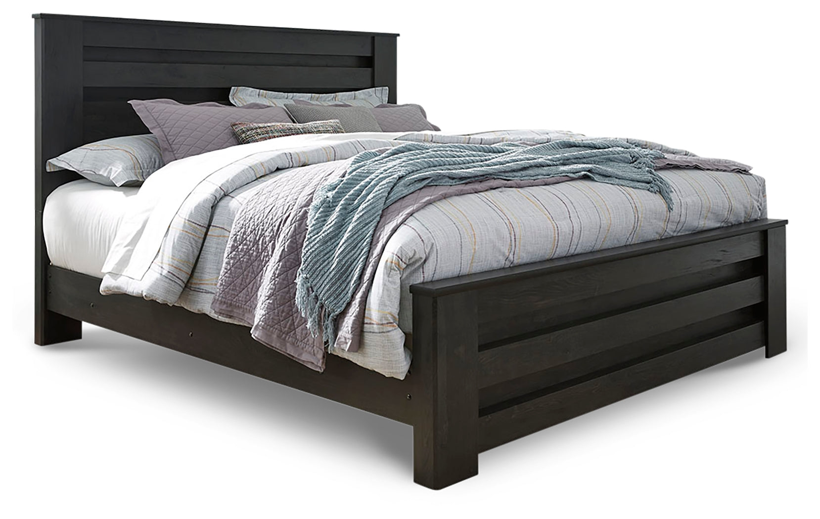 Furniture City Laplace - Ashley Furniture - Brinxton Bedroom - Full Panel Bed / Charcoal - B249B5