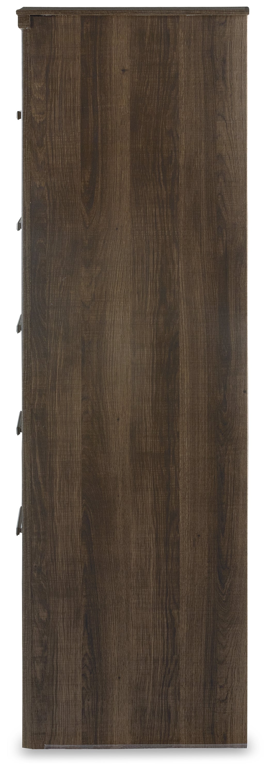 Furniture City Laplace - Ashley Furniture - Juararo Bedroom - Five Drawer Chest / Dark Brown - B251-46