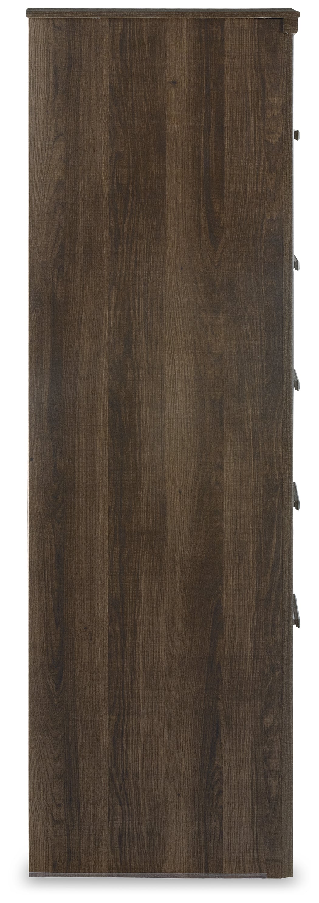 Furniture City Laplace - Ashley Furniture - Juararo Bedroom - Five Drawer Chest / Dark Brown - B251-46