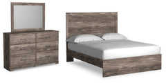 Furniture City Laplace - Ashley Furniture - Ralinksi Queen Panel Bed, Dresser and Mirror - Queen Panel Bed, Dresser and Mirror - B2587B6