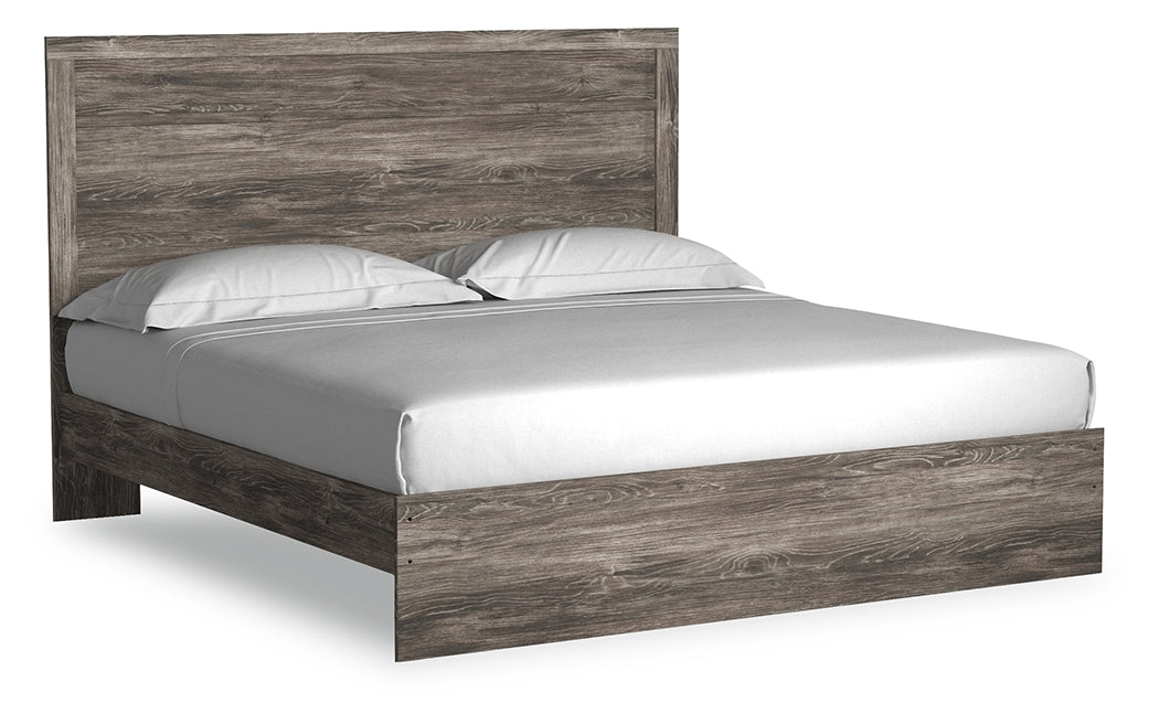 Furniture City Laplace - Ashley Furniture - Ralinksi Bedroom - King Panel Bed / Gray - B2587B3