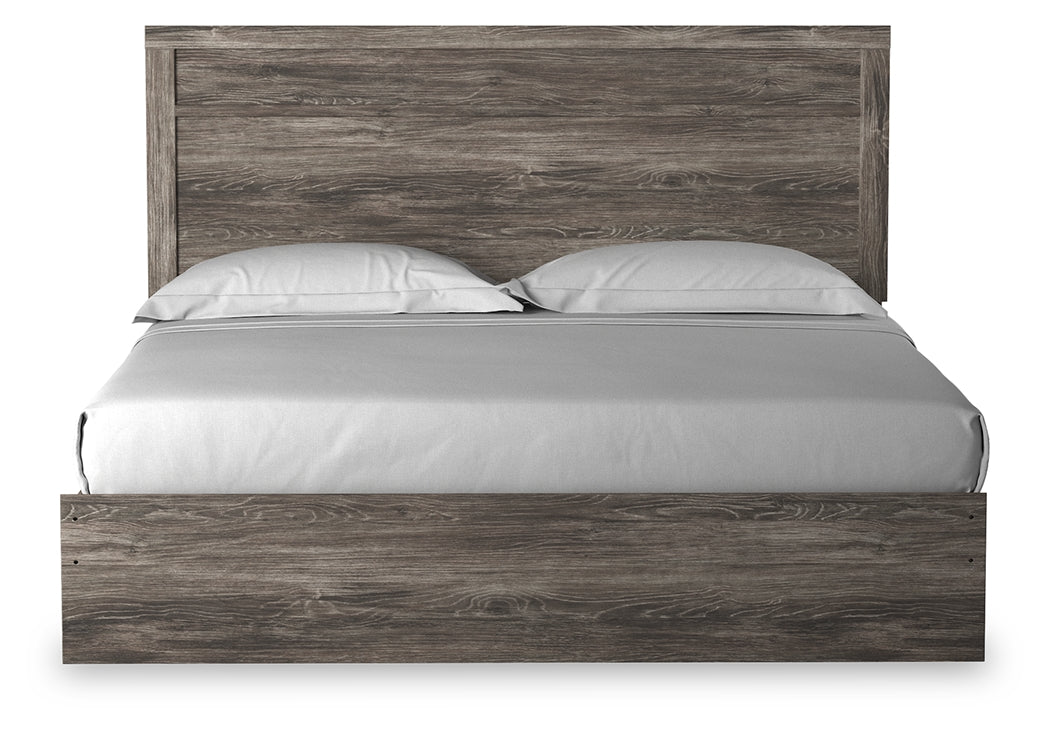 Furniture City Laplace - Ashley Furniture - Ralinksi Bedroom - King Panel Bed / Gray - B2587B3