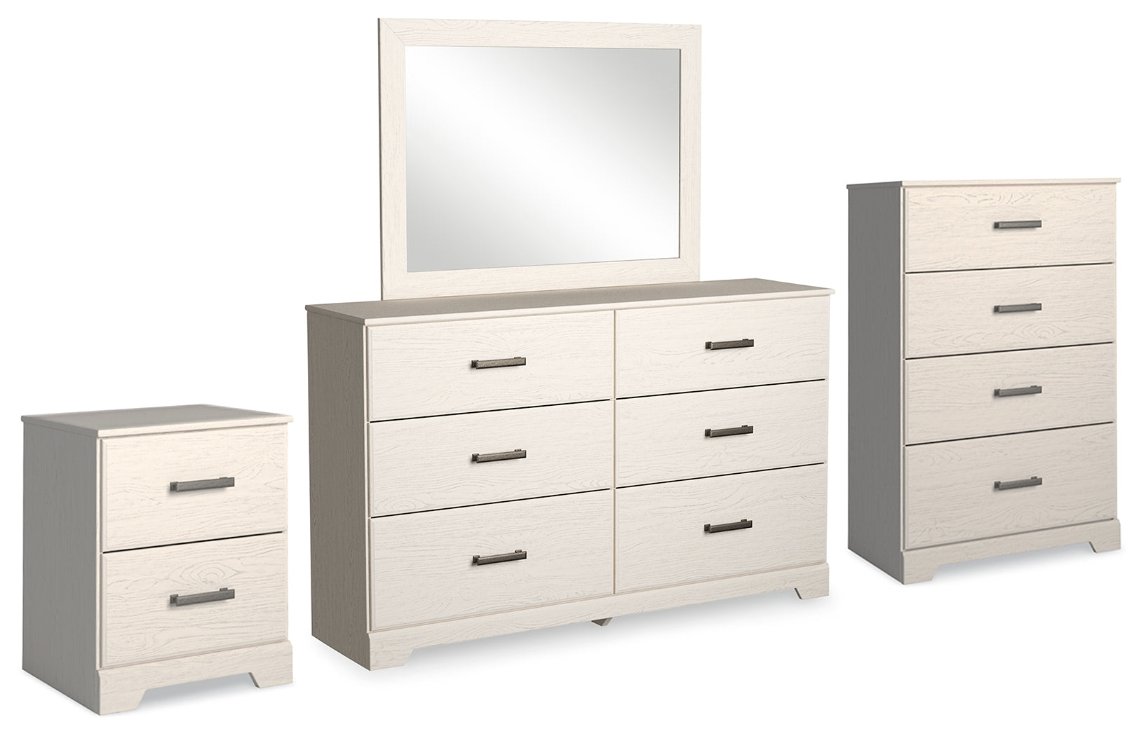 Furniture City Laplace - Ashley Furniture - Stelsie Dresser, Mirror, Chest and Nightstand - Dresser, Mirror, Chest and Nightstand - B2588B15