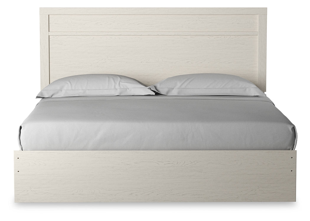 Furniture City Laplace - Ashley Furniture - Stelsie Bedroom - King Panel Bed / White - B2588B3