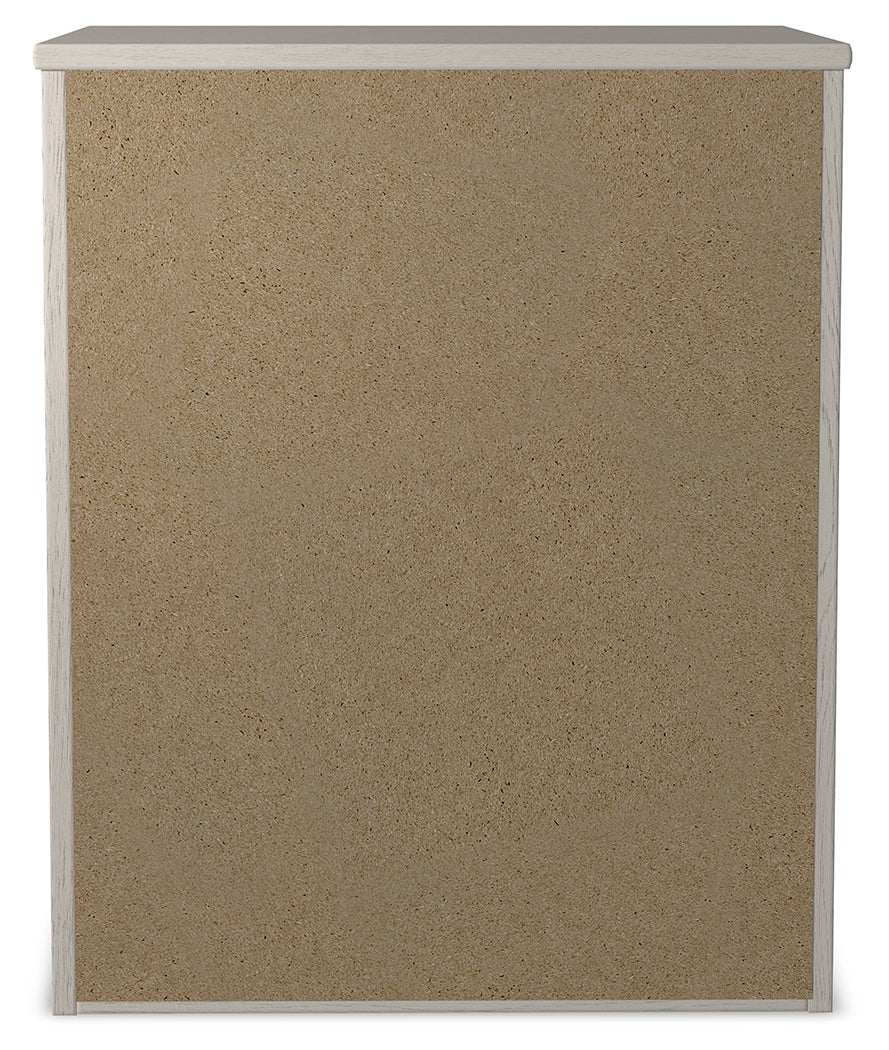 Furniture City Laplace - Ashley Furniture - Stelsie Bedroom - Two Drawer Night Stand / White - B2588-92