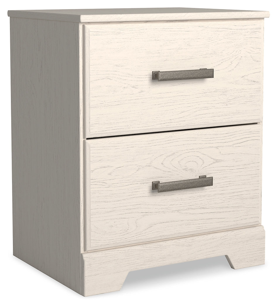 Furniture City Laplace - Ashley Furniture - Stelsie Bedroom - King Panel Bed / White - B2588B3