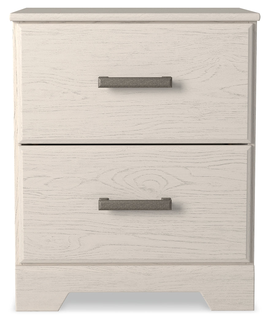 Furniture City Laplace - Ashley Furniture - Stelsie Bedroom - King Panel Bed / White - B2588B3