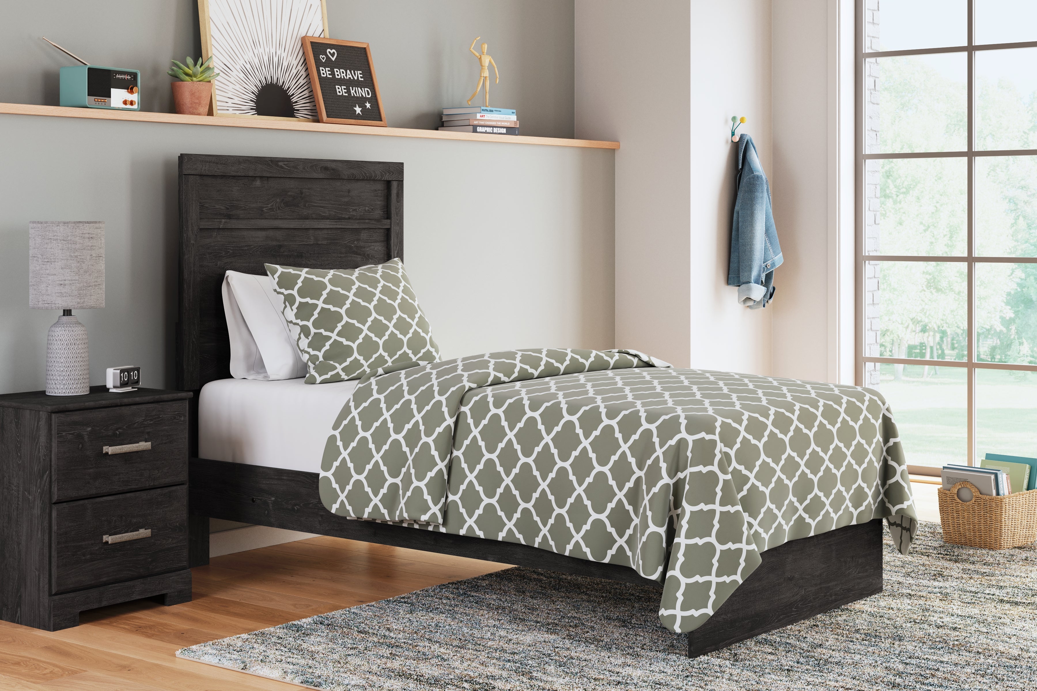 Furniture City Laplace - Ashley Furniture - Belachime Bedroom - Twin Panel Bed - B2589B11