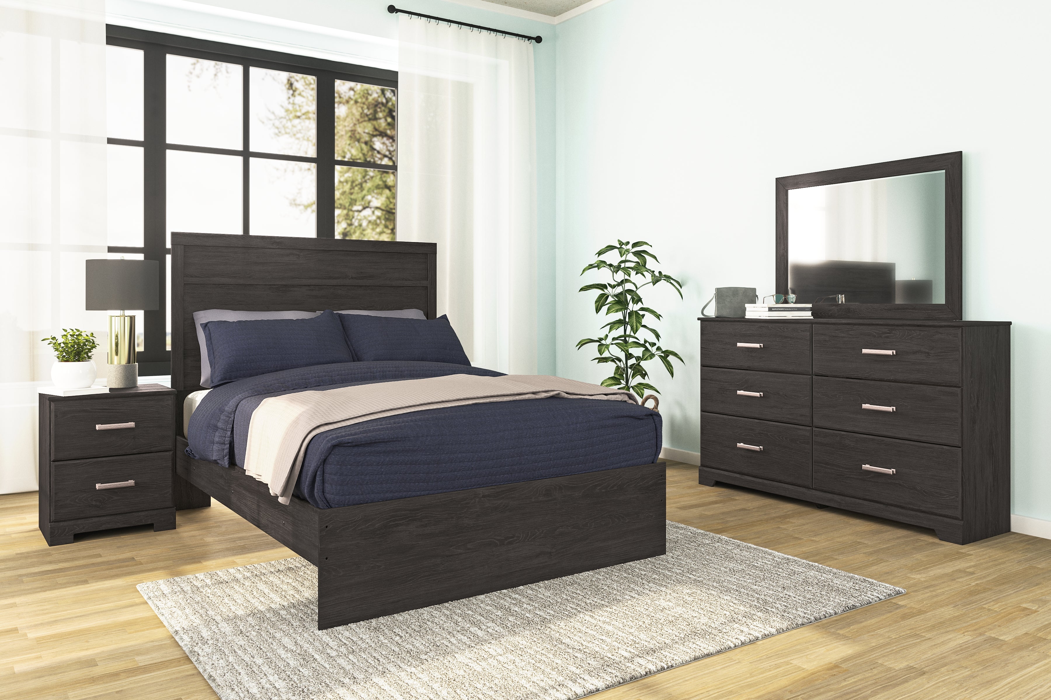 Furniture City Laplace - Ashley Furniture - Belachime Bedroom - Dresser and Mirror - B2589B1
