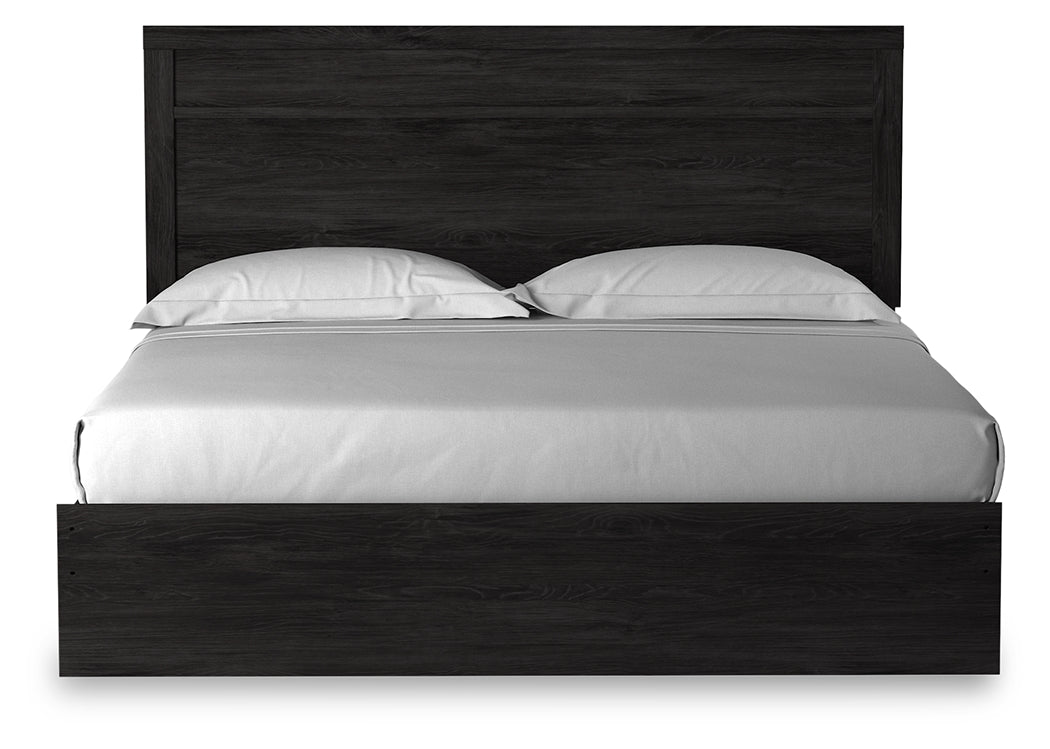 Furniture City Laplace - Ashley Furniture - Belachime Bedroom - King Panel Bed / Charcoal - B2589B4