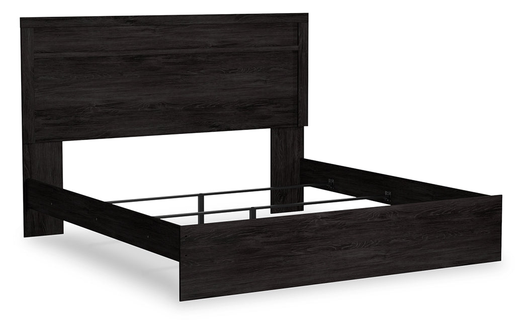 Furniture City Laplace - Ashley Furniture - Belachime Bedroom - King Panel Bed / Charcoal - B2589B4