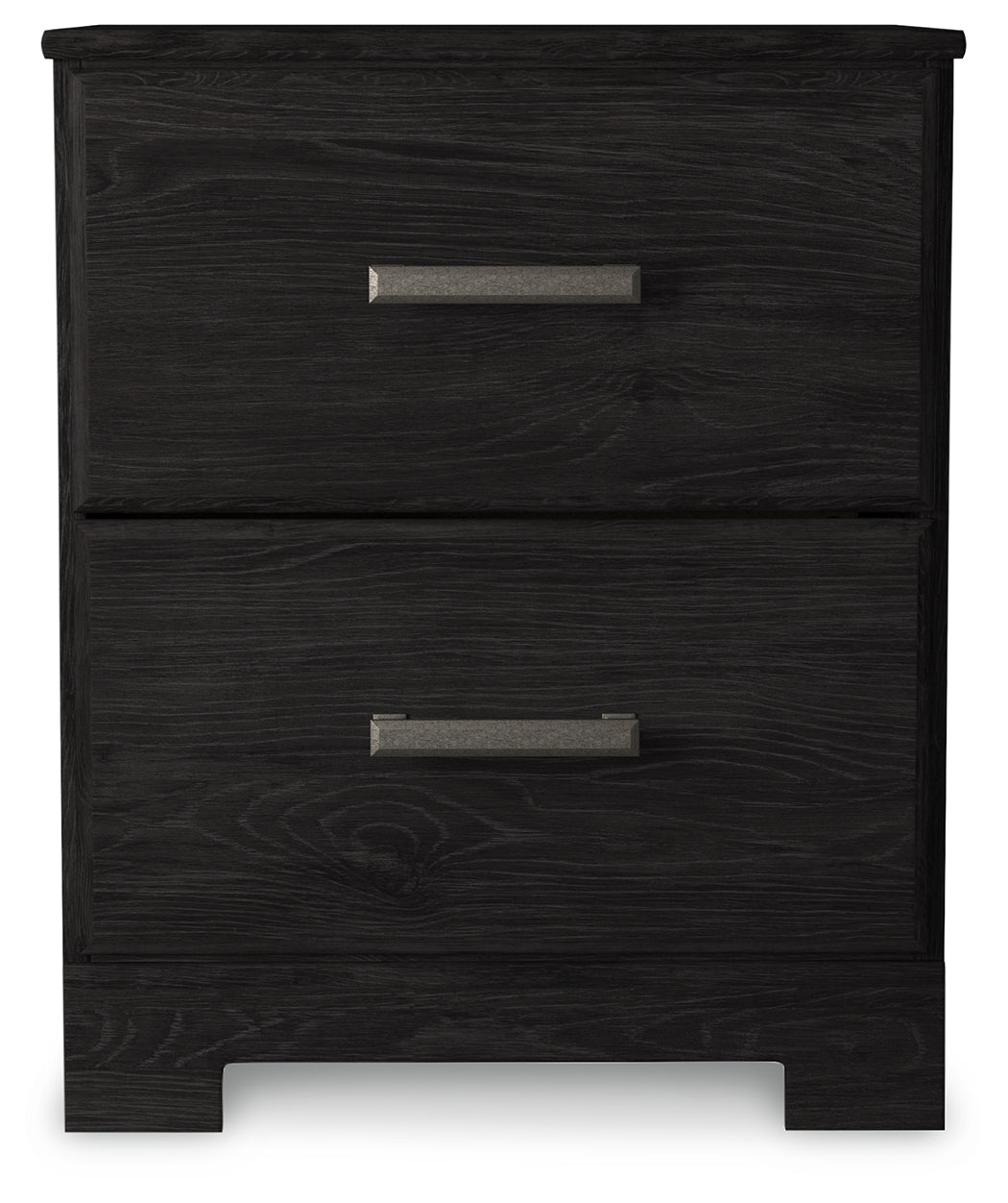 Furniture City Laplace - Ashley Furniture - Belachime Bedroom - Two Drawer Night Stand / Charcoal - B2589-92