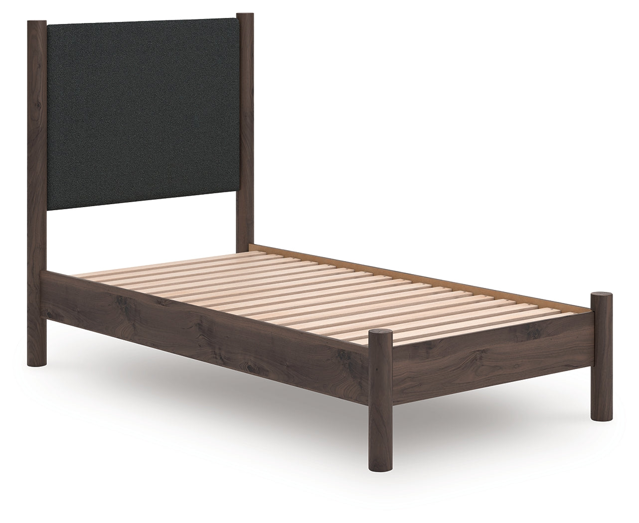 Furniture City Laplace - Ashley Furniture - Pamytta Bedroom - Twin Upholstered Panel Platform Bed - PCB2614B8