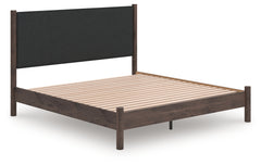 Furniture City Laplace - Ashley Furniture - Pamytta King Upholstered Panel Platform Bed - King Upholstered Panel Platform Bed - PCB2614B28
