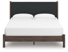 Pamytta King Upholstered Panel Platform Bed