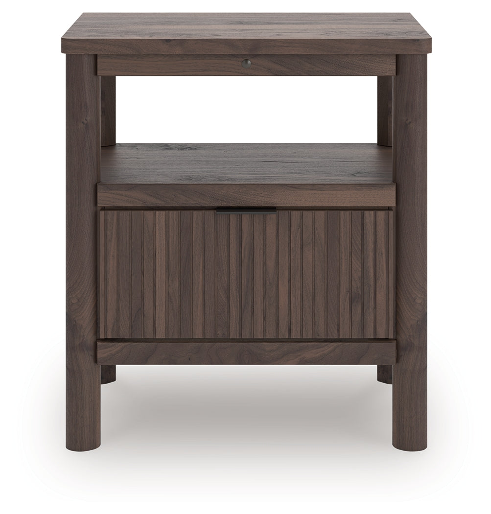 Furniture City Laplace - Ashley Furniture - Pamytta Bedroom - One Drawer Night Stand - PCB2614-91