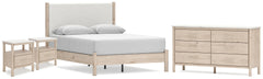 Furniture City Laplace - Ashley Furniture - Cadmori Queen Panel Bed, Dresser and 2 Nightstands - Queen Panel Bed, Dresser and 2 Nightstands - B2615B25