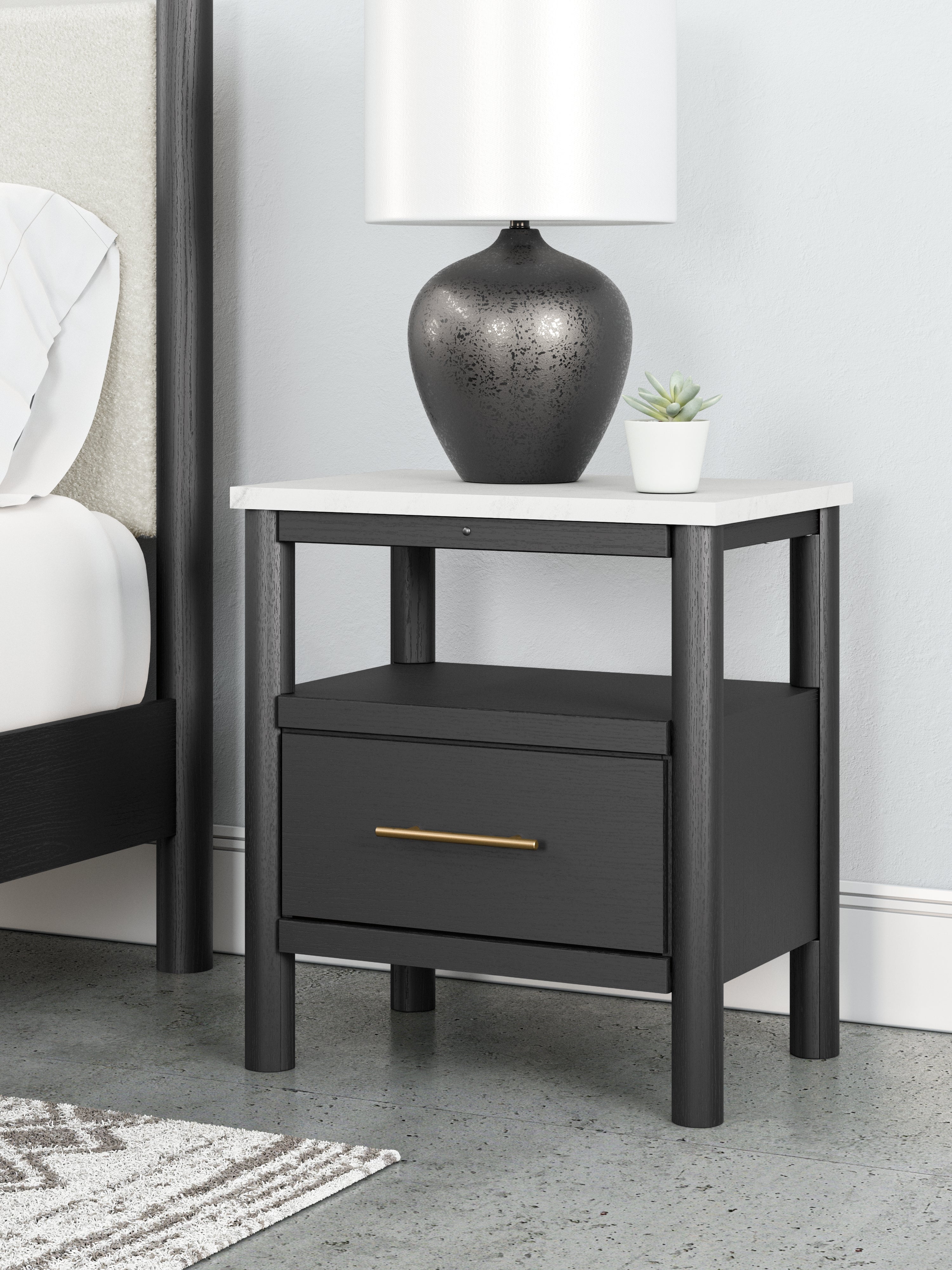 Furniture City Laplace - Ashley Furniture - Cadmori Bedroom - One Drawer Night Stand - B2616-91