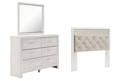 Furniture City Laplace - Ashley Furniture - Altyra Queen Panel Headboard, Dresser and Mirror - Queen Panel Headboard, Dresser and Mirror - B2640B53