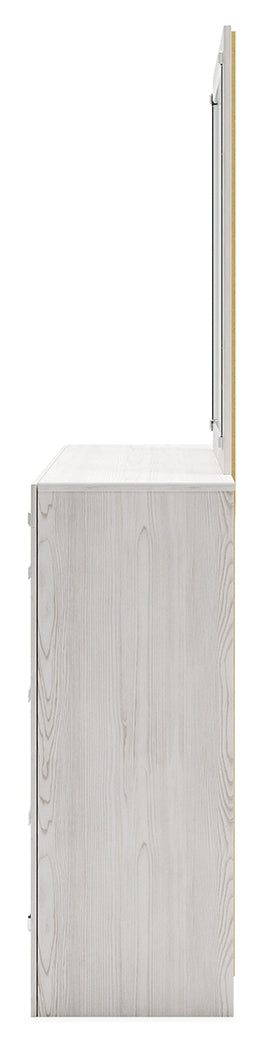 Furniture City Laplace - Ashley Furniture - Altyra Bedroom - Dresser and Mirror / White - B2640B1