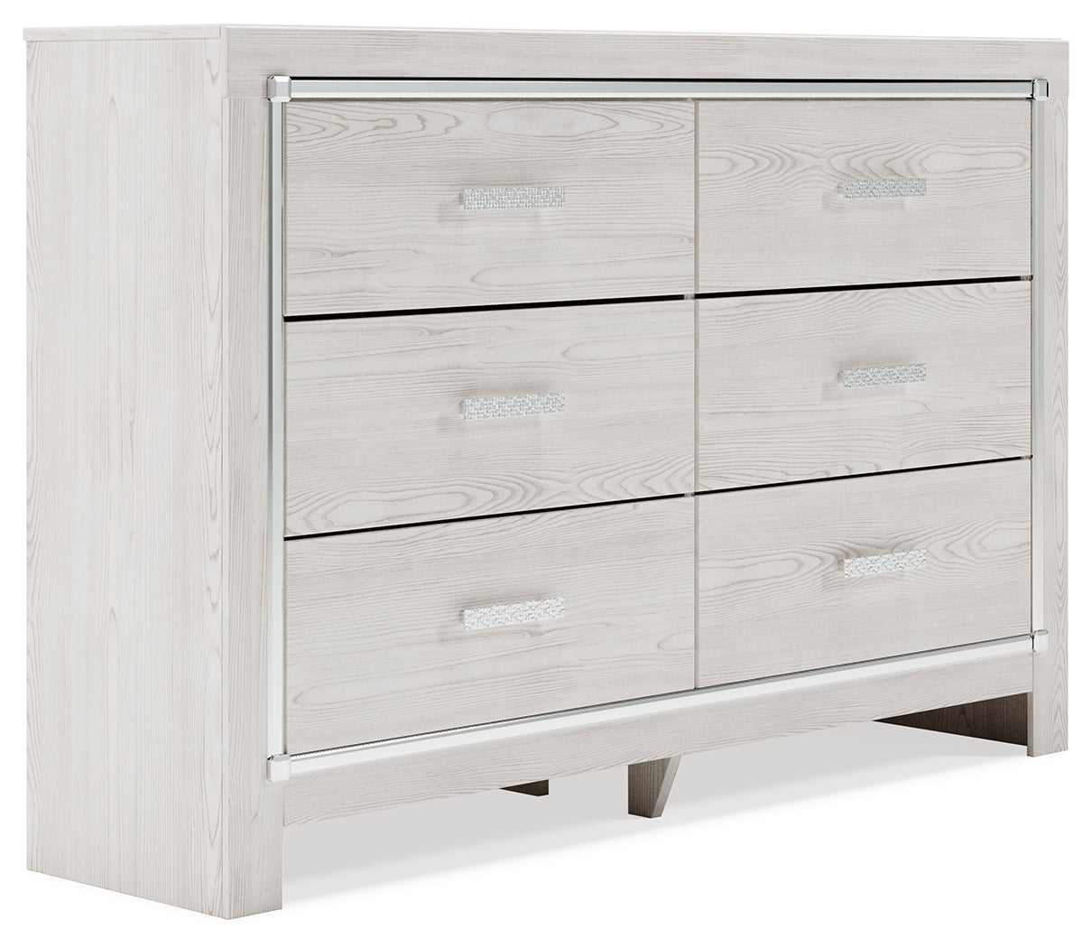 Furniture City Laplace - Ashley Furniture - Altyra Bedroom - Six Drawer Dresser / White - B2640-31