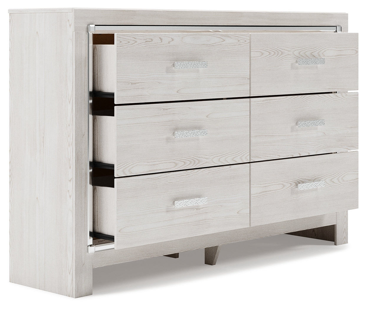 Furniture City Laplace - Ashley Furniture - Altyra Bedroom - Six Drawer Dresser / White - B2640-31