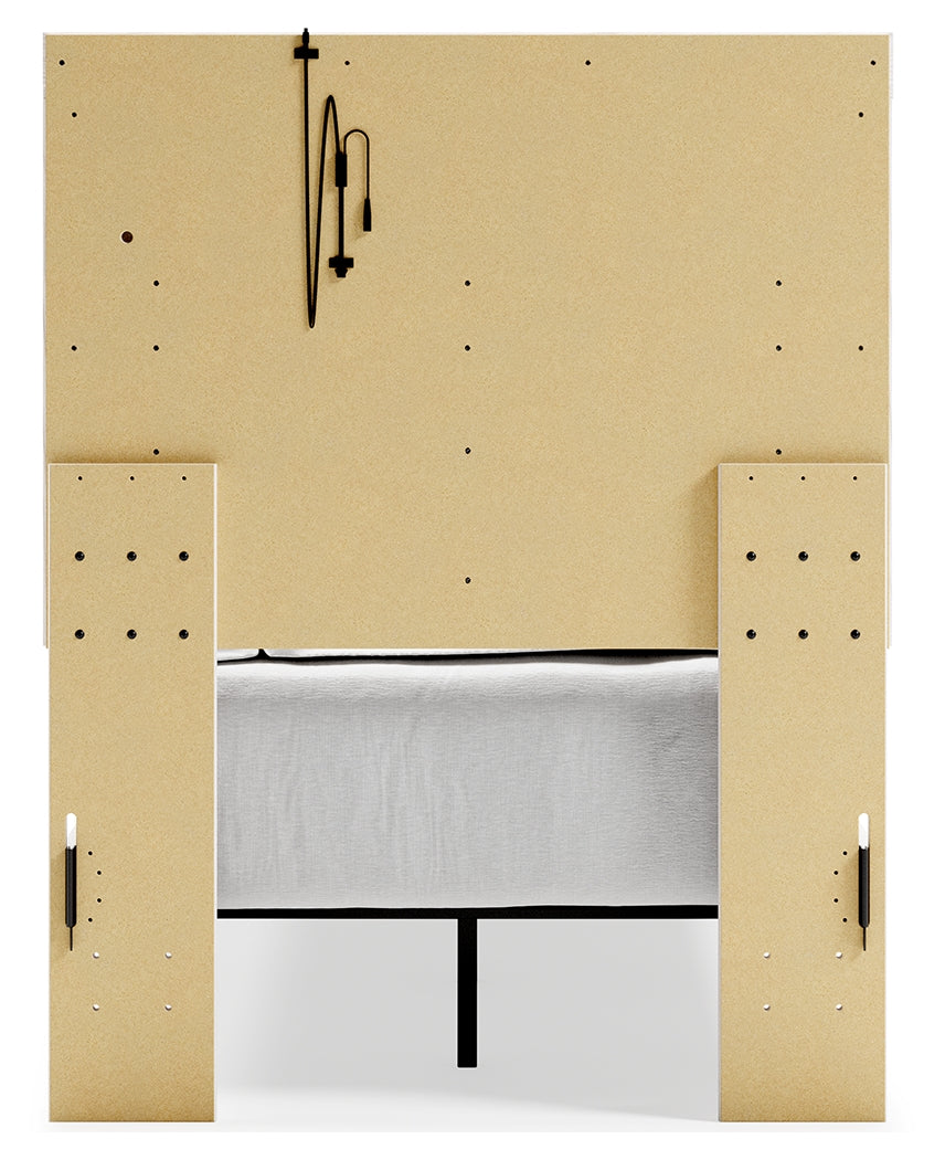 Furniture City Laplace - Ashley Furniture - Altyra Bedroom - Twin Panel Bed / White - B2640B6