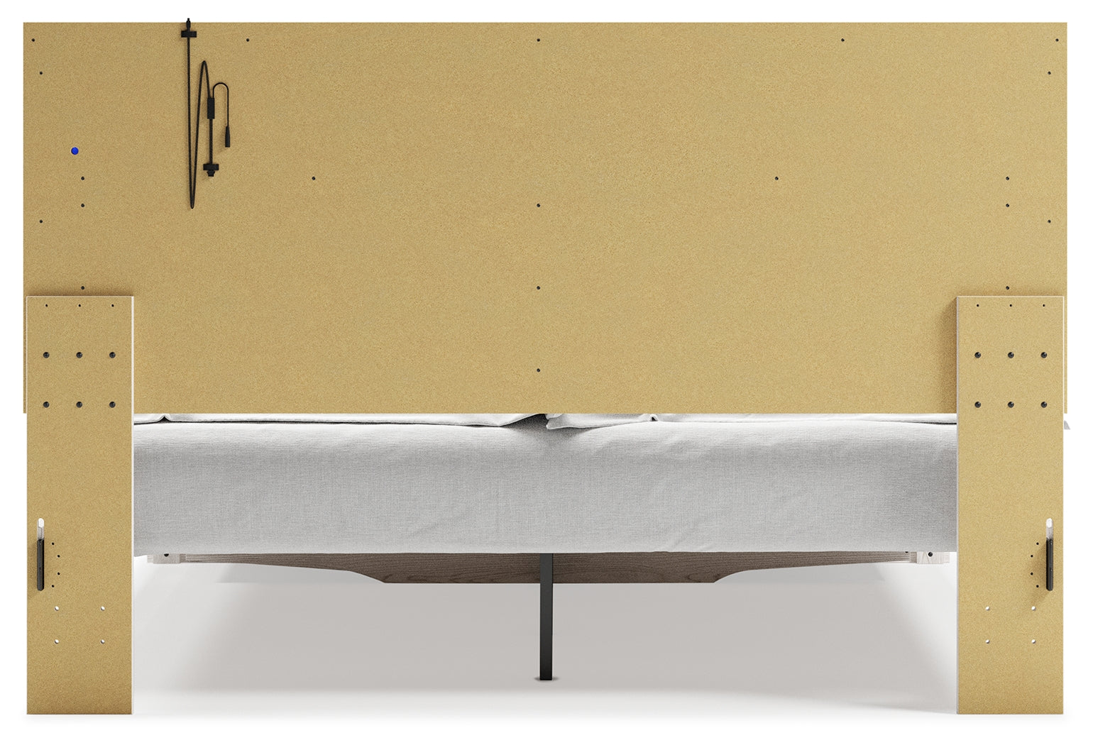 Furniture City Laplace - Ashley Furniture - Altyra Bedroom - King Upholstered Storage Bed / White - B2640B29