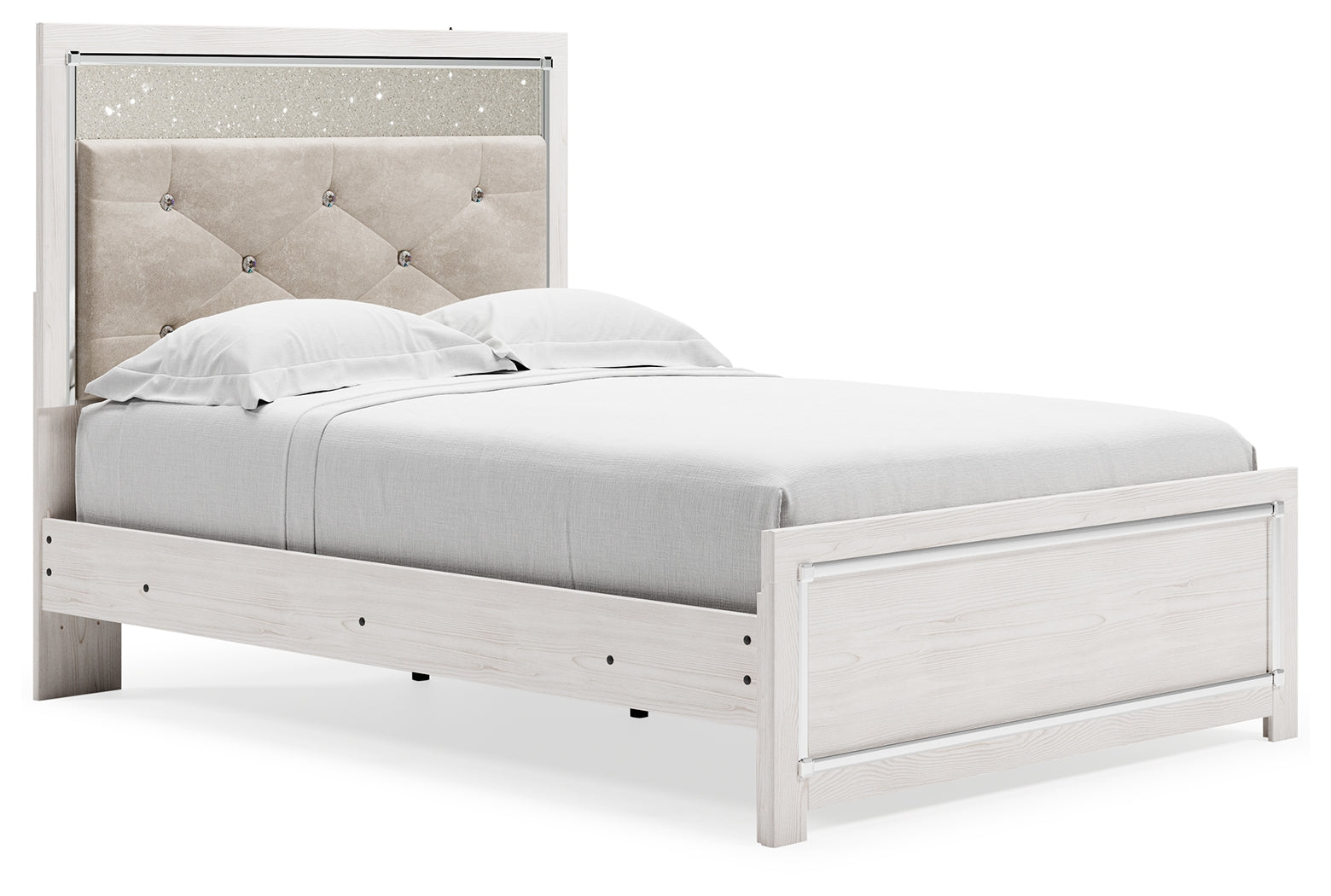 Furniture City Laplace - Ashley Furniture - Altyra Bedroom - Full Panel Bed / White - B2640B8