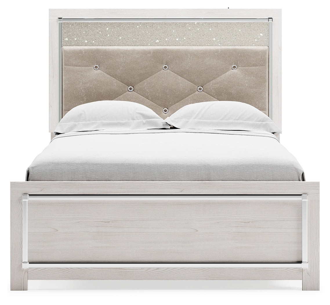 Furniture City Laplace - Ashley Furniture - Altyra Bedroom - Full Panel Bed / White - B2640B8