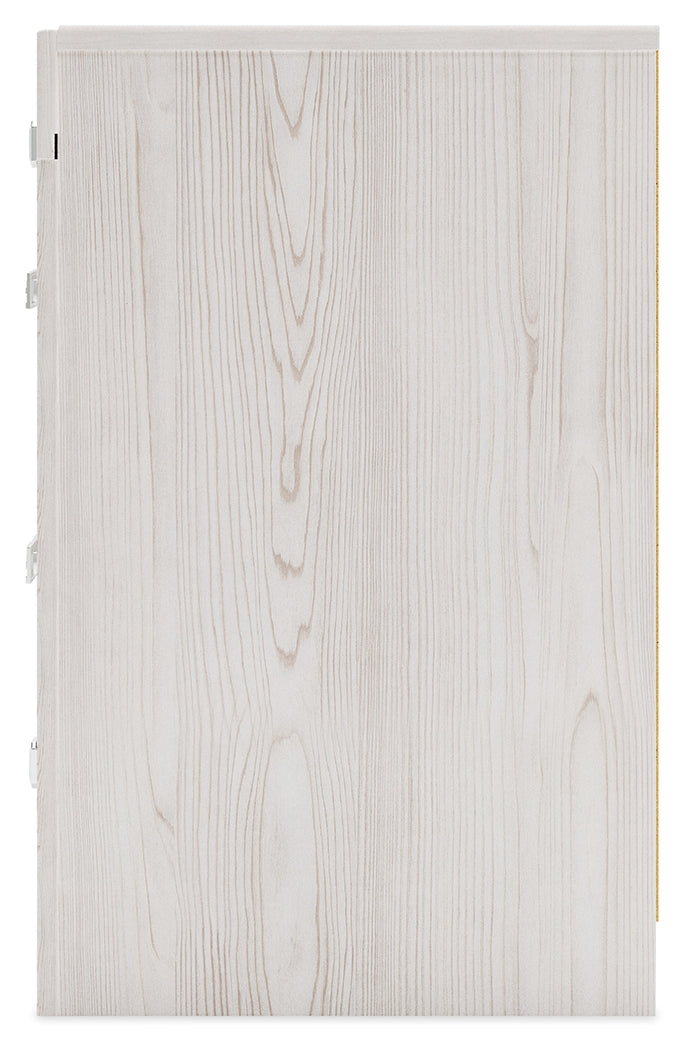 Furniture City Laplace - Ashley Furniture - Altyra Bedroom - Two Drawer Night Stand / White - B2640-92