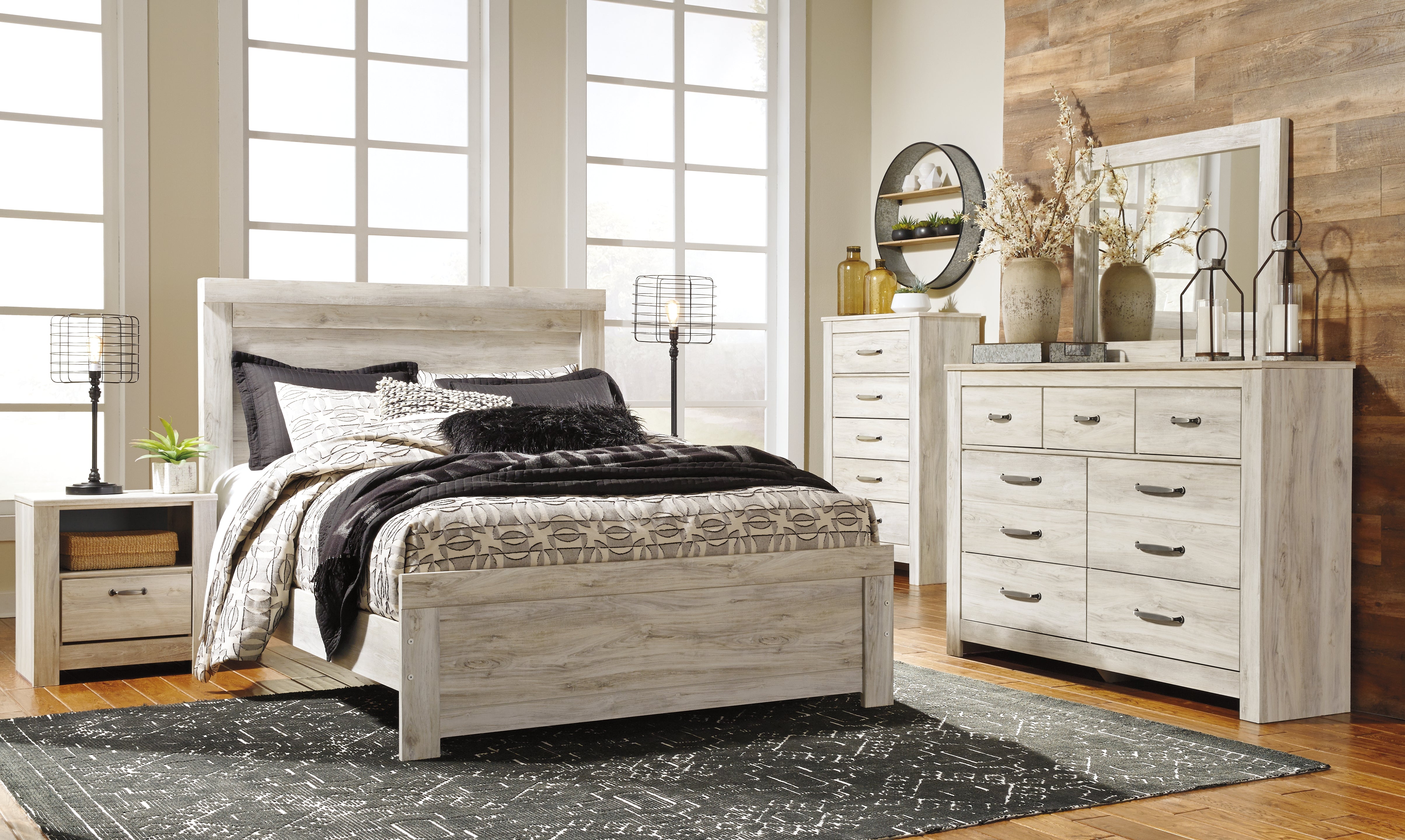 Furniture City Laplace - Ashley Furniture - Bellaby Bedroom - Queen Panel Bed - B331B2