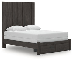 Furniture City Laplace - Ashley Furniture - Fraluna Queen Panel Storage Bed - Queen Panel Storage Bed - PCB3370B4