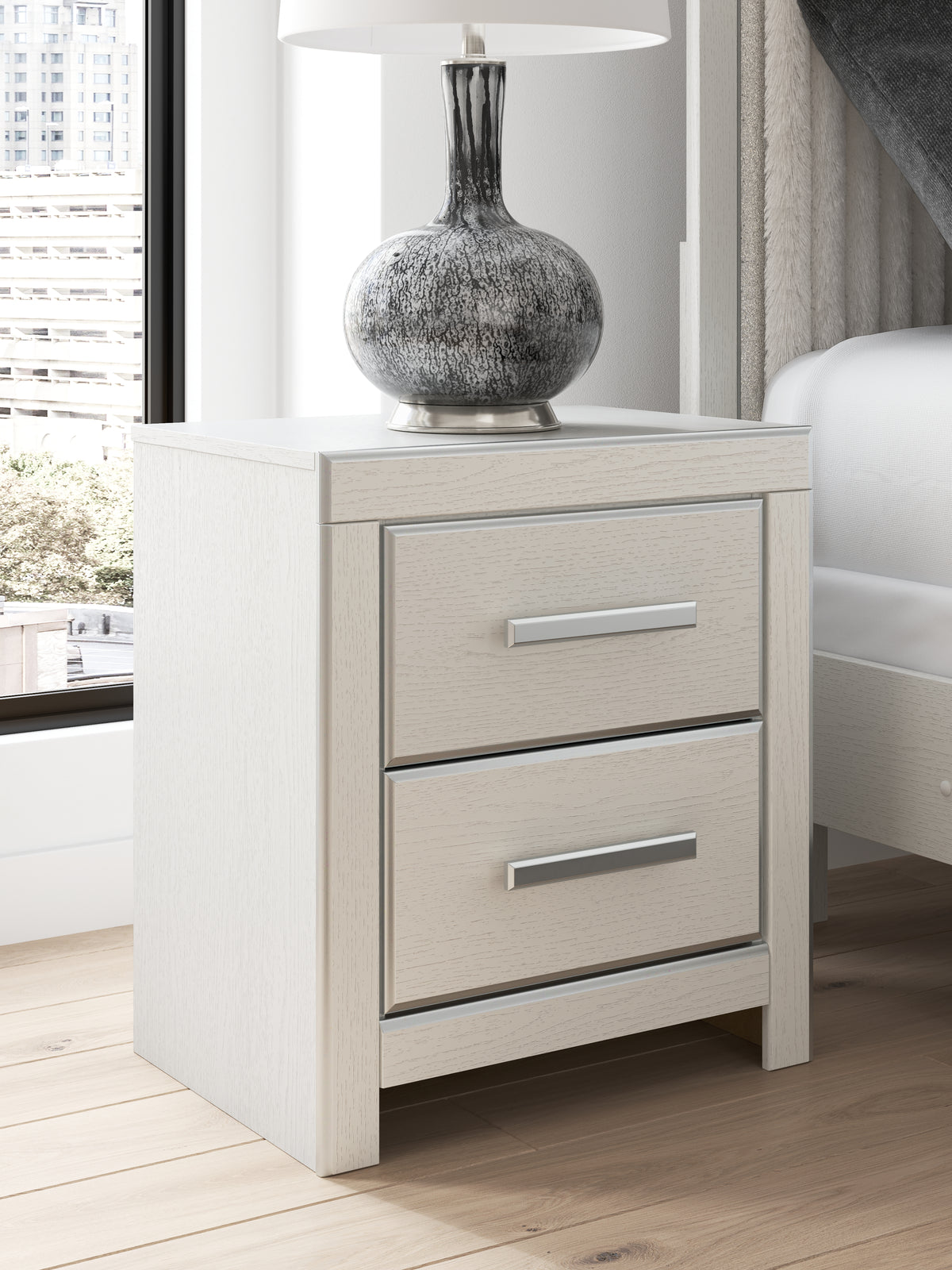 Furniture City Laplace - Ashley Furniture - Zuraleus Bedroom - Two Drawer Night Stand - PCB3381-92