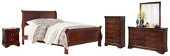 Furniture City Laplace - Ashley Furniture - Alisdair King Sleigh Bed, Dresser, Mirror and Nightstand - King Sleigh Bed, Dresser, Mirror and Nightstand - B376B13